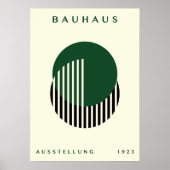 Bauhaus 1923 Art mural géométrique, Conception d'i (Devant)