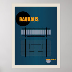 Bauhaus 1923   Poster van het type Retro-ontwerp