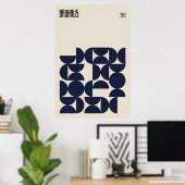 Bauhaus 1923 | Retrodesign Poster (Thuiskantoor)