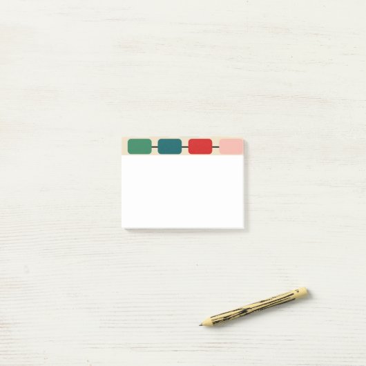 Bauhaus Abacus Post-it® Notes (Op bureau)