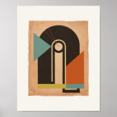 Bauhaus Abstract #2 Poster (Voorkant)