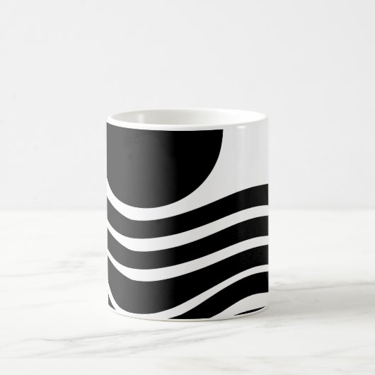 Bauhaus Abstrait café Mug (Centre)