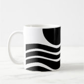 Bauhaus Abstrait café Mug (Gauche)