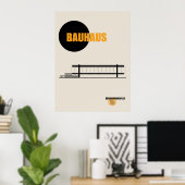 Bauhaus Architecture Poster (Thuiskantoor)