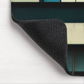 Bauhaus-architectuurstijl afgebeeld muismat (Hoek)