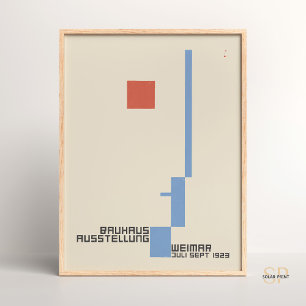 Bauhaus Ausstellung Weimar 1923 Affiche affiche