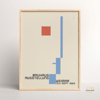Bauhaus Ausstellung Weimar 1923 Affiche affiche