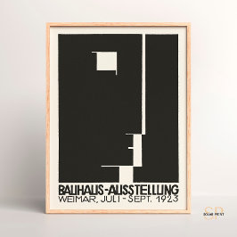 Bauhaus Austellung 1923 Artistieke moderne tentoon Poster