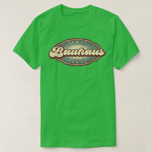 Bauhaus Badge T-shirt (Design voorkant)