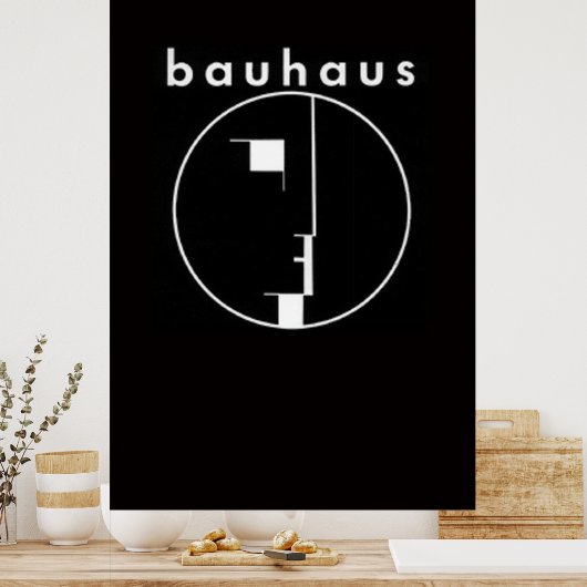Bauhaus Band Logo Poster (Keuken)