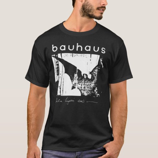 Bauhaus - Bat Wings - T-shirt mort de Bela Lugosi (Devant)
