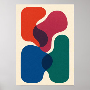 Bauhaus, Bauhaus ontwerp, modern ontwerp, geometri Poster