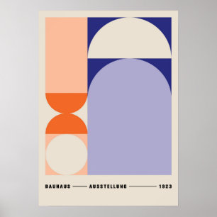 Bauhaus, Bauhaus ontwerp, modern ontwerp, geometri Poster
