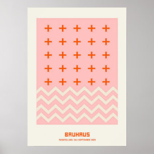 Bauhaus, Bauhaus ontwerp, modern ontwerp, geometri Poster