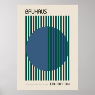 Bauhaus, Bauhaus ontwerp, modern ontwerp, geometri Poster