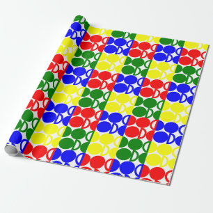 Bauhaus Circles Cadeaupapier