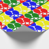 Bauhaus Circles Cadeaupapier (Hoek)