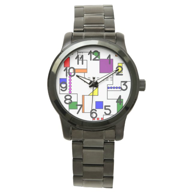 Bauhaus Circuits Horloge (Voorkant)