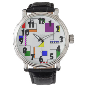 Bauhaus Circuits Horloge