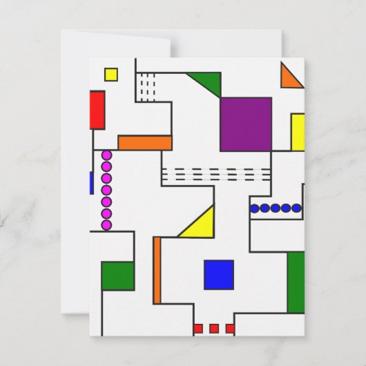 Bauhaus Circuits Notitiekaartje (Voorkant)