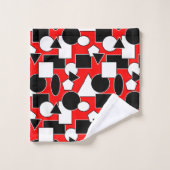 Bauhaus Collage Bad Handdoek (Wasdoekje)