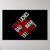 Bauhaus collection poster noir (Devant)