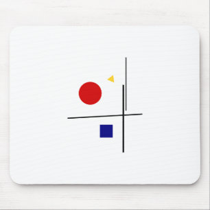 Bauhaus Design Geometrische kunst Muismat