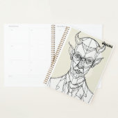 Bauhaus Devil Line Art (Devant avec enveloppe)