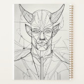 Bauhaus Devil Line Art (Dos)