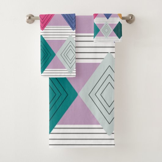 Bauhaus Diamond Quilt (En situation)