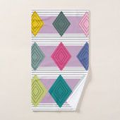 Bauhaus Diamond Quilt (Serviette à main)