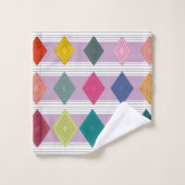 Bauhaus Diamond Quilt (Gant de toilette)