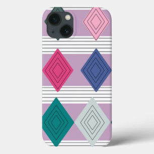 Bauhaus Diamond Quilt iPhone 13 Hoesje