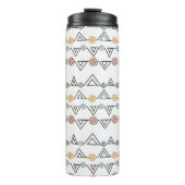 Bauhaus-driehoeken Thermosbeker (Voorkant)