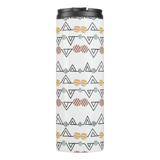 Bauhaus-driehoeken Thermosbeker (Achterkant)