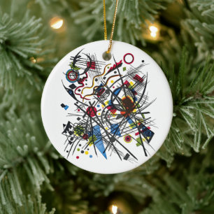 Bauhaus Elegance - Kandinsky's meesterwerk Keramisch Ornament