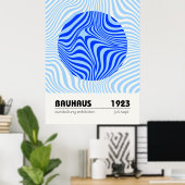 Bauhaus Exhibition Poster 1923 (Bureau à domicile)