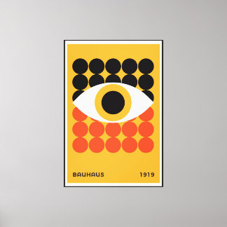Bauhaus Eye Impression géométrique Orange 1919