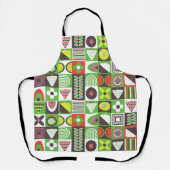 Bauhaus Fruits géométriques Conception de tablier (Recto)