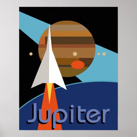 bauhaus fusée espace art déco du milieu du siècle (Devant)