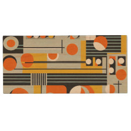 Bauhaus Geometric Design 01 Ideaal voor Houten USB Stick