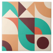 Bauhaus geometrisch abstract N2 Tegeltje (Voorkant)