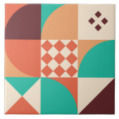 Bauhaus geometrisch abstract N5 Tegeltje (Voorkant)