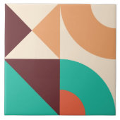 Bauhaus geometrisch abstract N7 Tegeltje (Voorkant)