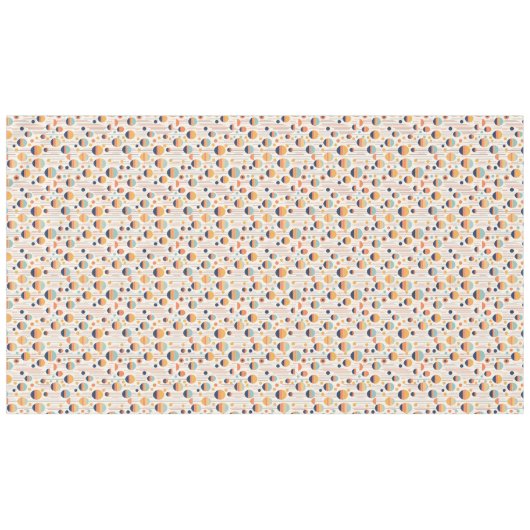 Bauhaus Geometrisch Abstract Patroon#1 ID1068 Tafelkleed (Voorkant (Horizontaal))