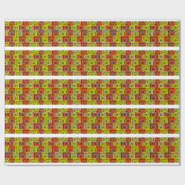 Bauhaus Geometrisch Patroon Ontwerp Cadeaupapier