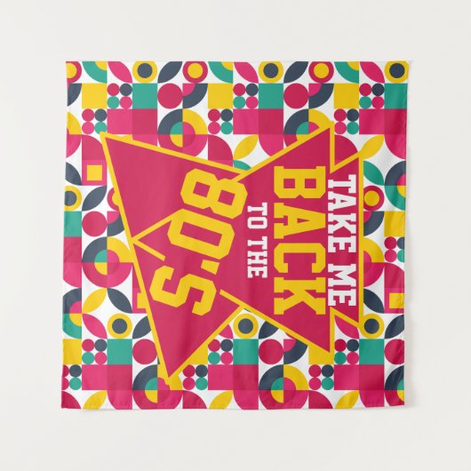 Bauhaus Geometrisch Wandkleed (Voorkant (horizontaal))