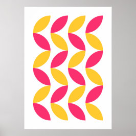 Bauhaus geometrische vormen poster