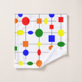 Bauhaus Grid Bad Handdoek (Wasdoekje)