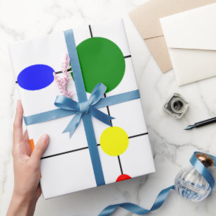 Bauhaus Grid Cadeaupapier